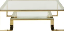 Ława Gold Rush 120x120 Cm Złota*KARE Design Online
