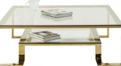Ława Gold Rush 120x120 Cm Złota*KARE Design Online