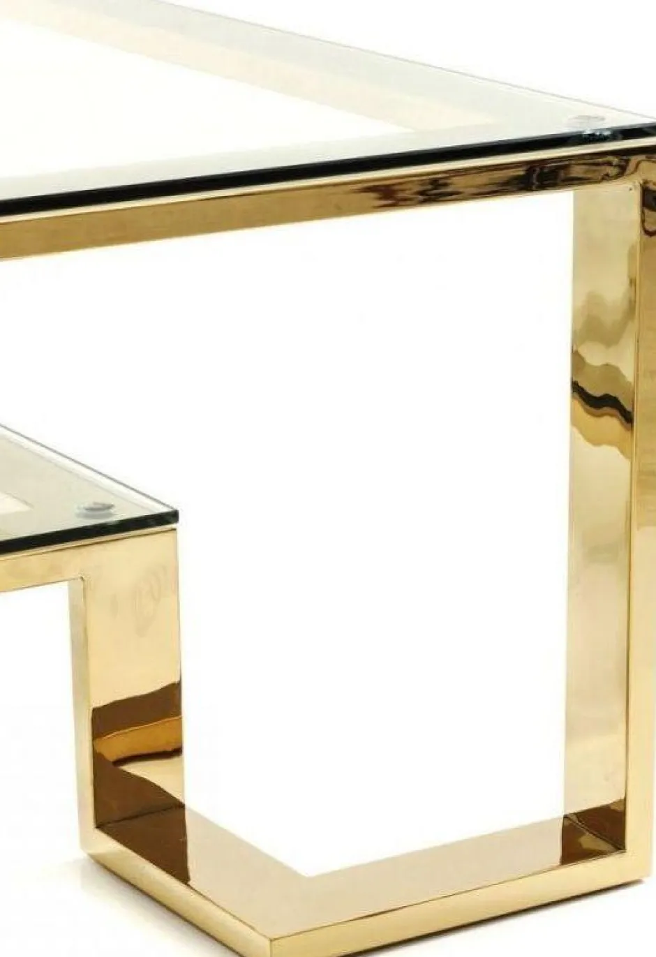 Ława Gold Rush 120x120 Cm Złota*KARE Design Online