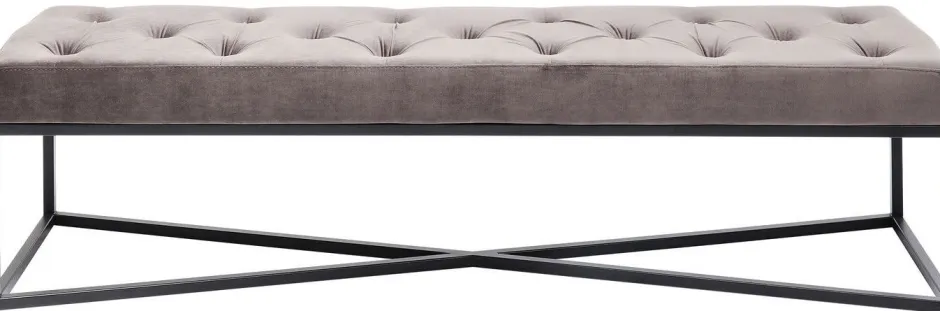 Ławka Crossover 150x40 Cm Szara*KARE Design Best