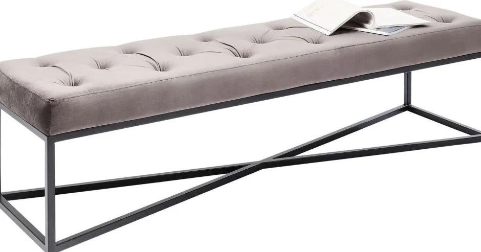 Ławka Crossover 150x40 Cm Szara*KARE Design Best