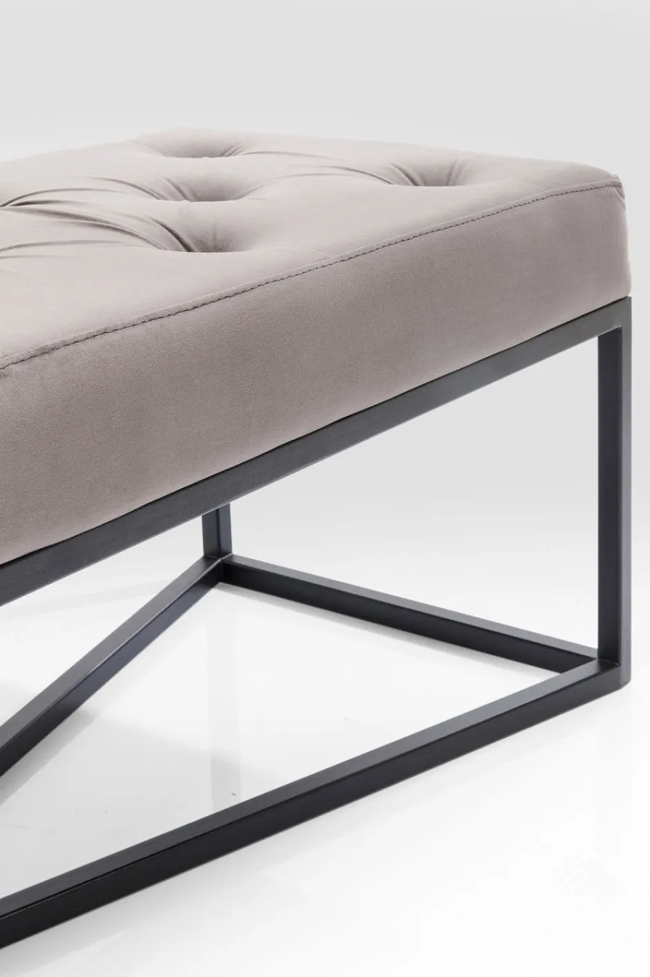 Ławka Crossover 150x40 Cm Szara*KARE Design Best