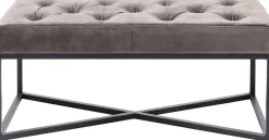 Ławka Crossover 90x40 Cm Szara*KARE Design Discount