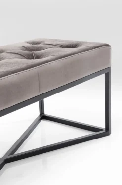 Ławka Crossover 90x40 Cm Szara*KARE Design Discount