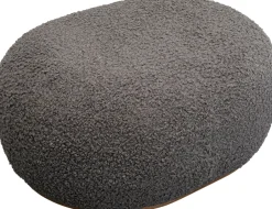 Ławka Do Przedpokoju Tkanina Boucle Szara 81x65 Cm*KARE Design Discount