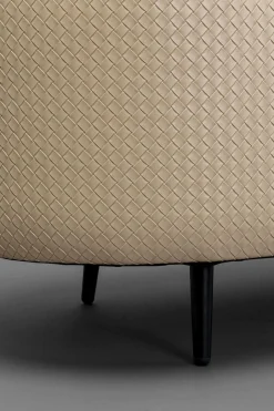 Ławka Do Przedpokoju Ze Schowkiem Beżowa PU 100 Cm*KARE Design Outlet