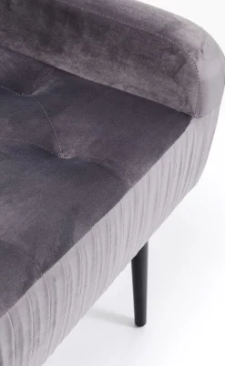 Ławka Lofty 103x55 Cm Szara*KARE Design Sale
