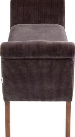 Ławka Motley Velvet 107x62 Cm Brązowa*KARE Design New
