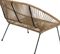 Ławka Ogrodowa Naturalna żyłkowa 121 Cm*KARE Design Best