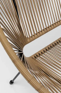 Ławka Ogrodowa Naturalna żyłkowa 121 Cm*KARE Design Best