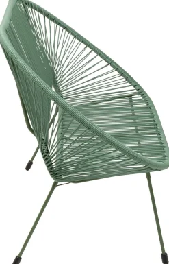 Ławka Ogrodowa Zielona żyłkowa 121 Cm*KARE Design Hot