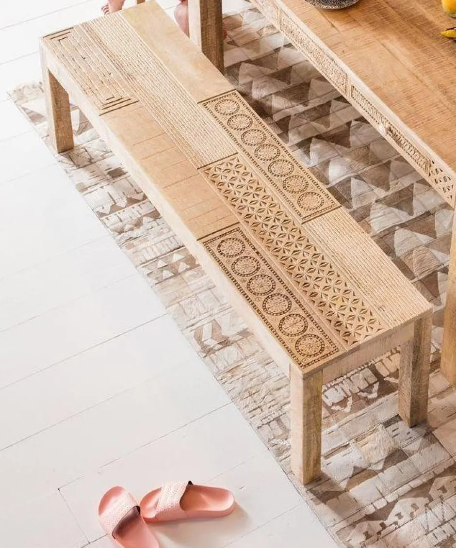 Ławka Puro 140x40 Cm Drewniana*KARE Design Discount
