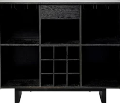 Barek Ekskluzywny Srebrny Stal Nierdzewna 120x105 Cm*KARE Design Sale