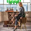 Barek Lady Rock 120x104 Cm Brązowy*KARE Design Outlet