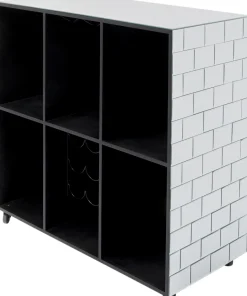 Barek Lustrzany Na Kółkach Glamour 105x120 Cm*KARE Design Hot