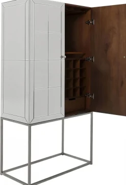 Barek Luxury 89x181 Cm Srebrny*KARE Design Outlet