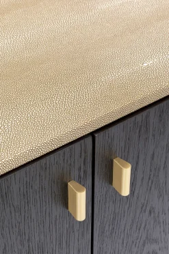 Barek Na Kółkach Milano 97x93 Cm Ciemnobrązowy*KARE Design Clearance