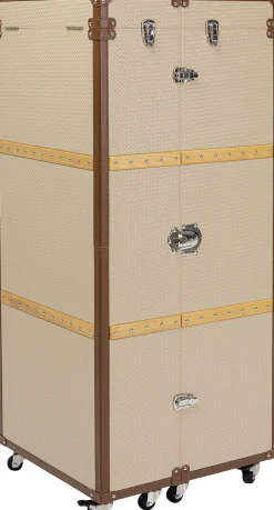 Barek Na Kółkach Rozkładany Tapicerowany 64x145 Cm*KARE Design Sale