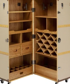 Barek Na Kółkach Rozkładany Tapicerowany 64x145 Cm*KARE Design Sale