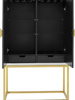 Barek Queen 92x147 Cm Lustrzany - Podstawa Złota*KARE Design Clearance