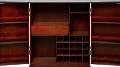 Barek Rozkładany Czarno-brązowy Tapicerowany 100x114 Cm*KARE Design Sale