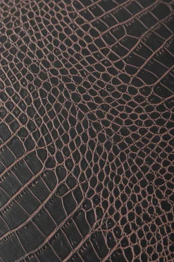 Barek Rozkładany Czarno-brązowy Tapicerowany 100x114 Cm*KARE Design Sale