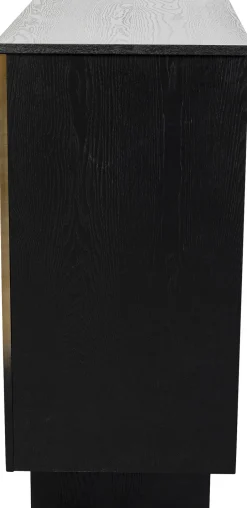Barek Z Blatem Czarno-złoty Front Stal Nierdzewna 120x105 Cm*KARE Design Sale