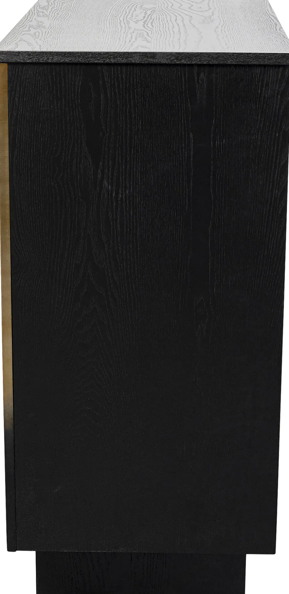 Barek Z Blatem Czarno-złoty Front Stal Nierdzewna 120x105 Cm*KARE Design Sale