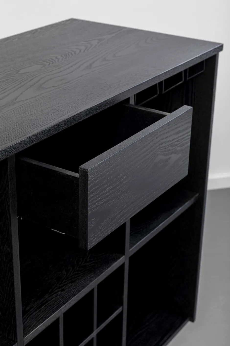 Barek Z Blatem Czarno-złoty Front Stal Nierdzewna 120x105 Cm*KARE Design Sale