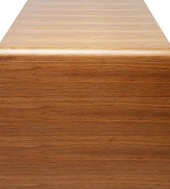 Biurko Duże Fornirowane Orzech 180x85 Cm*KARE Design Hot
