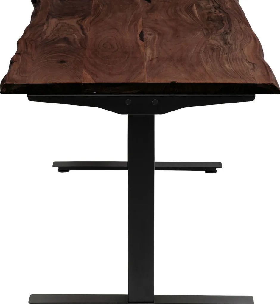 Biurko Harmony 160x80 Cm Akacja Brązowe - Nogi Czarne*KARE Design Hot