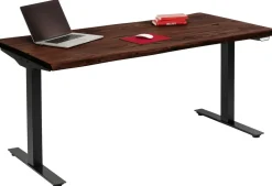 Biurko Harmony 160x80 Cm Akacja Brązowe - Nogi Czarne*KARE Design Hot