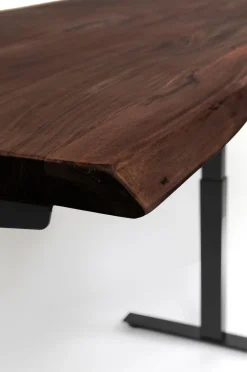 Biurko Harmony 160x80 Cm Akacja Brązowe - Nogi Czarne*KARE Design Hot