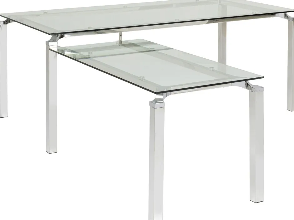 Biurko Lorenco 210x180 Cm Ze Szklanym Blatem*KARE Design Best