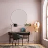 Biurko Milano 140x58 Cm Ciemnobrązowe Z Kremowym Blatem*KARE Design