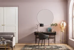 Biurko Milano 140x58 Cm Ciemnobrązowe Z Kremowym Blatem*KARE Design
