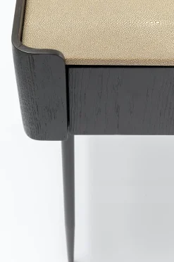 Biurko Milano 140x58 Cm Ciemnobrązowe Z Kremowym Blatem*KARE Design