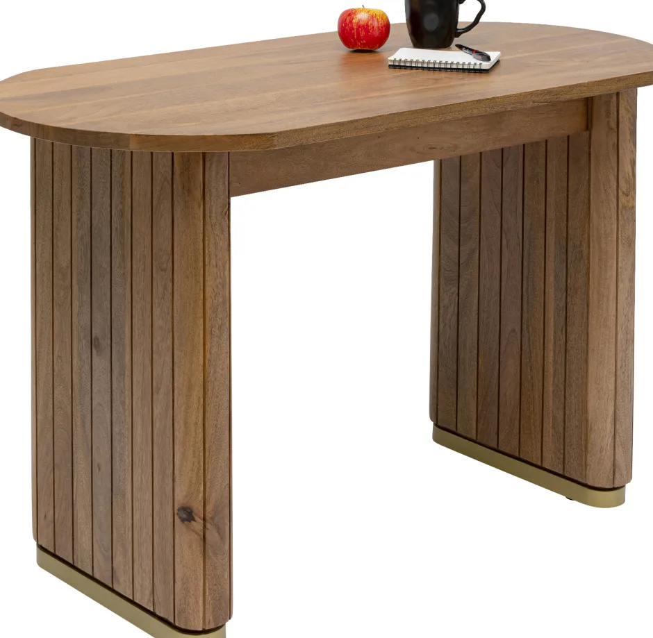 Biurko Nowoczesne Z Drewna Mango 110x55 Cm*KARE Design Outlet