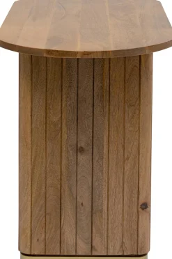 Biurko Nowoczesne Z Drewna Mango 110x55 Cm*KARE Design Outlet