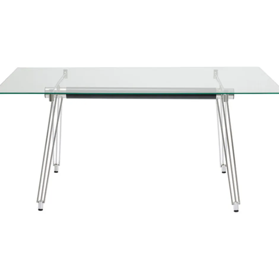Biurko Officia 160x80 Cm Transparentne Blat Szklany*KARE Design Hot