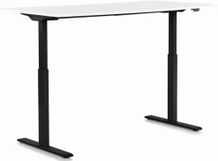 Biurko Smart 160x80 Cm Biało-czarne*KARE Design Clearance