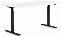 Biurko Smart 120x70 Cm Biało-czarne*KARE Design Best