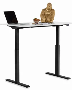 Biurko Smart 140x60 Cm Biało-czarne*KARE Design Outlet