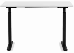 Biurko Smart 140x60 Cm Biało-czarne*KARE Design Outlet