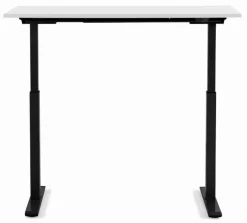 Biurko Smart 140x60 Cm Biało-czarne*KARE Design Outlet