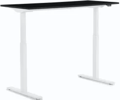 Biurko Smart 140x60 Cm Czarno-białe*KARE Design Online