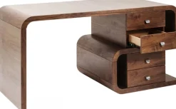Biurko Soft Snake 150x70 Cm Orzechowe*KARE Design New