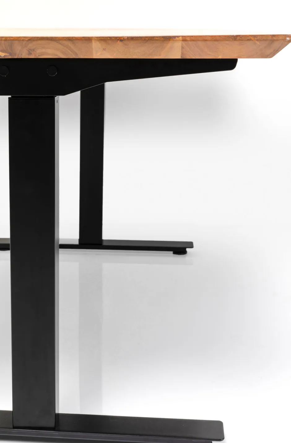 Biurko Z Elek. Regulacją Wysokości Symphony 200x100 Cm Akacja*KARE Design Best