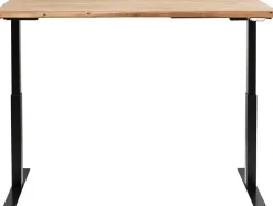 Biurko Z Elek. Regulacją Wysokości Harmony 160x80 Cm Akacja - Nogi Czarne*KARE Design Discount