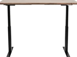 Biurko Z Elek. Regulacją Wysokości Symphony 160x80 Cm Brązowe - Nogi Czarne*KARE Design Best